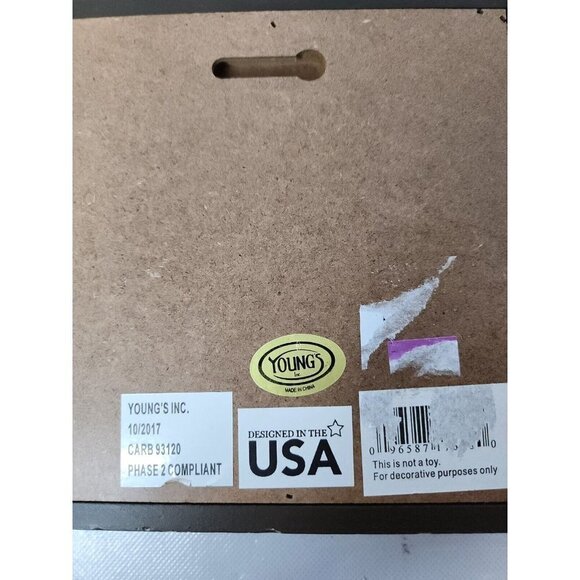 𝅺WOODEN Framed 3D Wall Art Home Doves Square Hanging Cottagecore Decor 6" x 6" - Picture 5 of 7